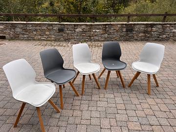 Sedie cocktail scandinave