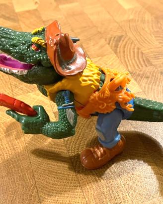 Leatherhead TMNT vintage Ninja Turtles
