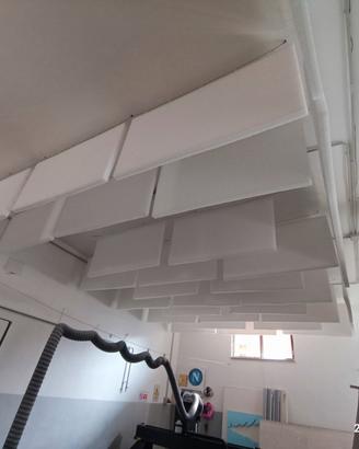 Pannelli BAFFLES fonoassorbenti