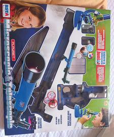Playset microscopio telescopico con accessori