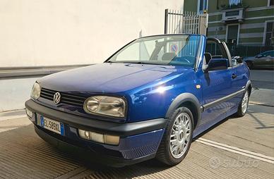Golf Cabrio 1.8 90cv BBS capote nuova, sedili risc