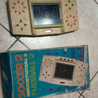 gioco soccer videogioco vecchio marca tomy