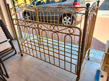letto in ferro battuto
