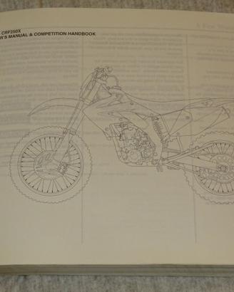 MANUALE USO E ASSETTI COMPETIZIONE HONDA CRF250X