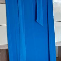 Abito lungo blu elettrico – Donna