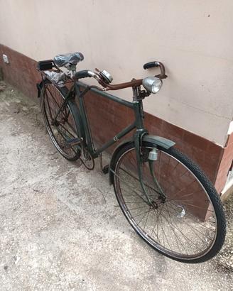 bici freni a bacchetta verde