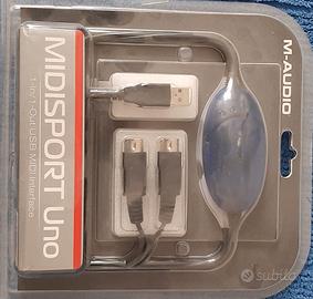 Interfaccia MIDI USB M-Audio MIDIsport UNO