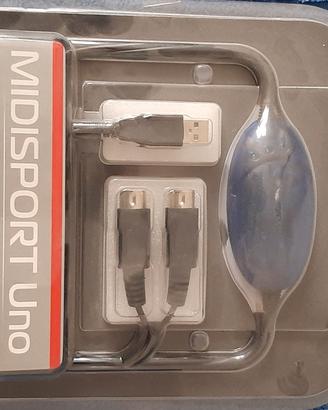 Interfaccia MIDI USB M-Audio MIDIsport UNO