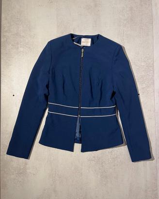 Giacca Blazer Blu Royal Rinascimento Chic Couture