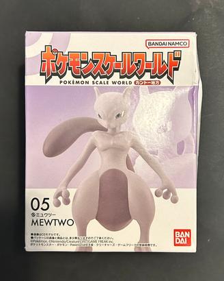 Mewtwo Nº05 Pokémon Scale World Kanto Bandai