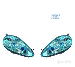 FARI PER FIAT GRANDE PUNTO 05-08 ANGEL EYES FONDO 