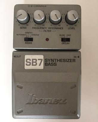 SB 7 Bass Synthesizer Ibanez pedale chitarra