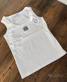 Canotta Loewe bianca taglia s