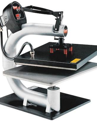 Pressa termica professionale per magliette + cappe