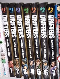 Drifters - manga - serie in corso in 7 volumi
