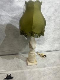 Lampada da tavolo Francese in alabastro