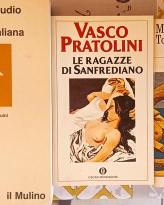 n. 5 Libri letteratura italiana e francesce