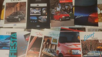 Depliant Ford anni '80-'90