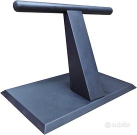 Poggiapiedi nero di alta qualità per salone di bel