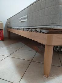 materasso e rete per dormire 