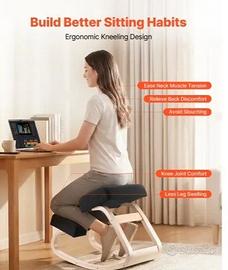 sedia ergonomica inginocchiata - kneeling chair