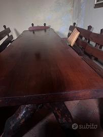 Tavalo in legno massiccio