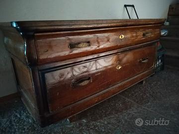 Comò a due cassetti 