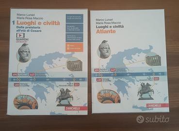 Libro Luoghi e civiltà 1 + Atlante 9788808620750