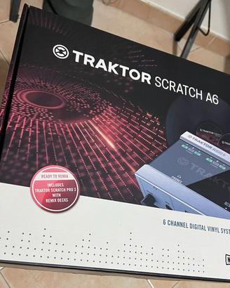 TRAKTOR SCRATCH A6 - native instrument (mai usato)