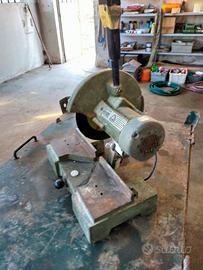 Troncatrice da banco per legno e plastica