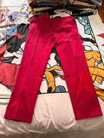 Pantalone elegante Hugo boss taglia 52 rosso