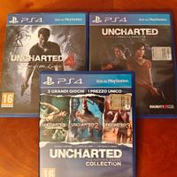 Uncharted SAGA COMPLETA PS4/5 [5 giochi totali]