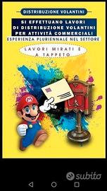 Genny adetto volantinaggio