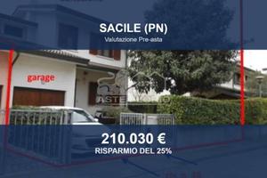 Immobile in asta di 172 m² con box auto a Sacile