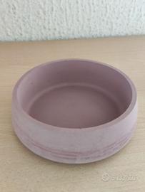 Vaso porta oggetti in gesso ceramico