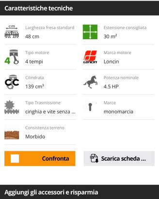 Motozappa nuovo