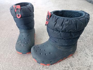 Stivale neve, Puff Boot Navy CROCS, 27-28