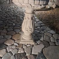 Fontana da giardino con zanpillo acqua