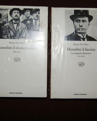 De Felice, Mussolini. Vol. I e II