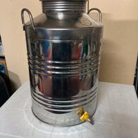 Fusto inox per olio d’oliva