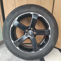 4 cerchi OZ da18 (montati su Honda CRV) + gomme