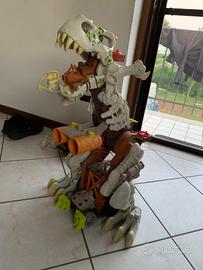 Dinosauro T-rex 73cm ruggisce avanza e devasta