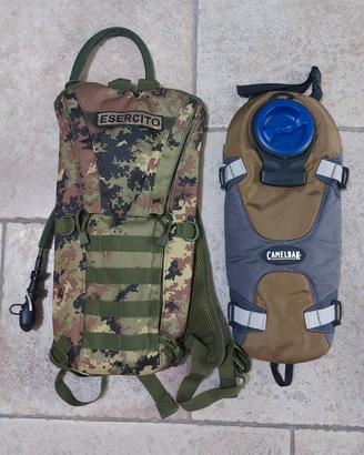defcon borraccia zaino militare