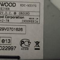 autoradio Kenwood cd