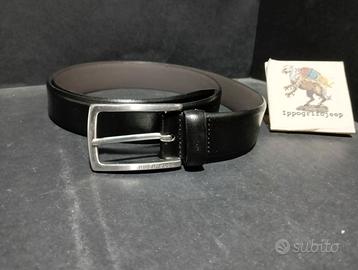 Cintura Hugo Boss originale pelle nera 95 cm
