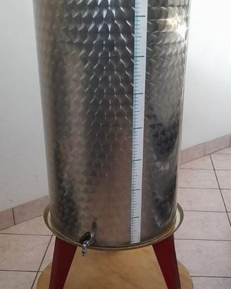 MARCHISIO : BOTTE, CONTENITORE INOX  X VINO LT150
