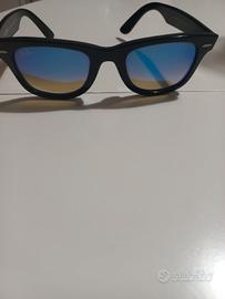 Rayban wayfarer polarizzati con astuccio