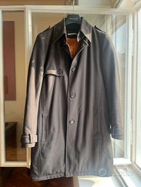 Cappotto lana uomo marrone