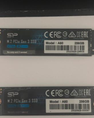 Ssd 256GB M.2  PCIe