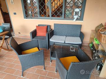 set salotto da esterno